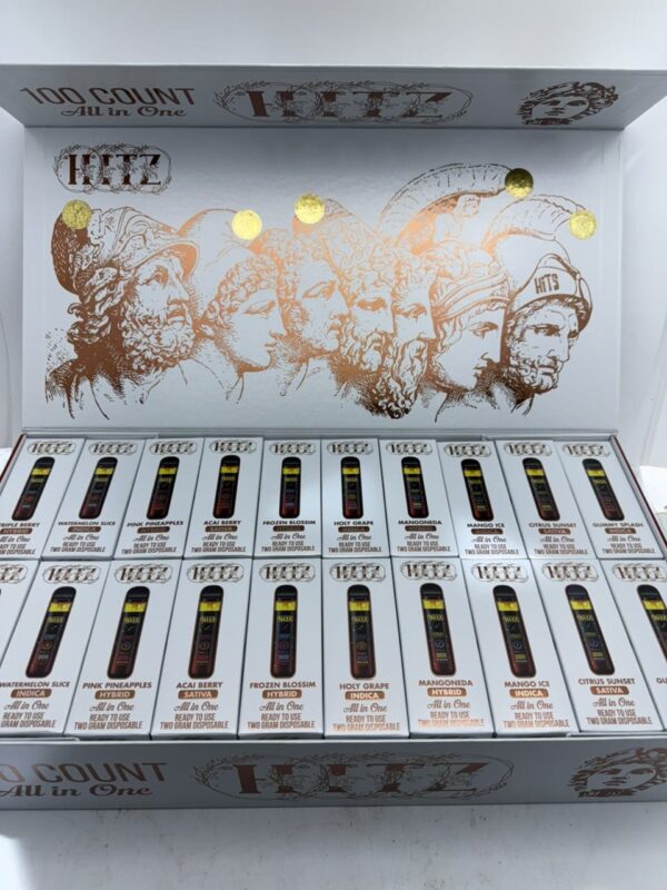 hitz disposable zeus series 100 CT Box - Buy hitz vape wholesale